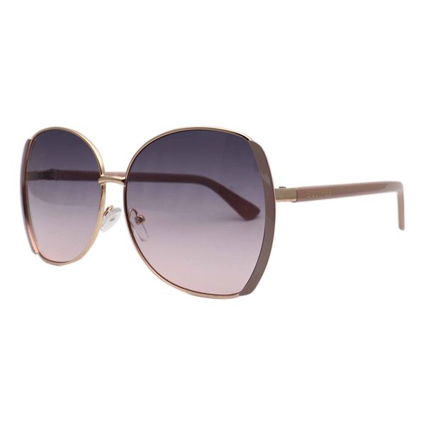 Belmont Ladies Rounded Rimless Sunglasses