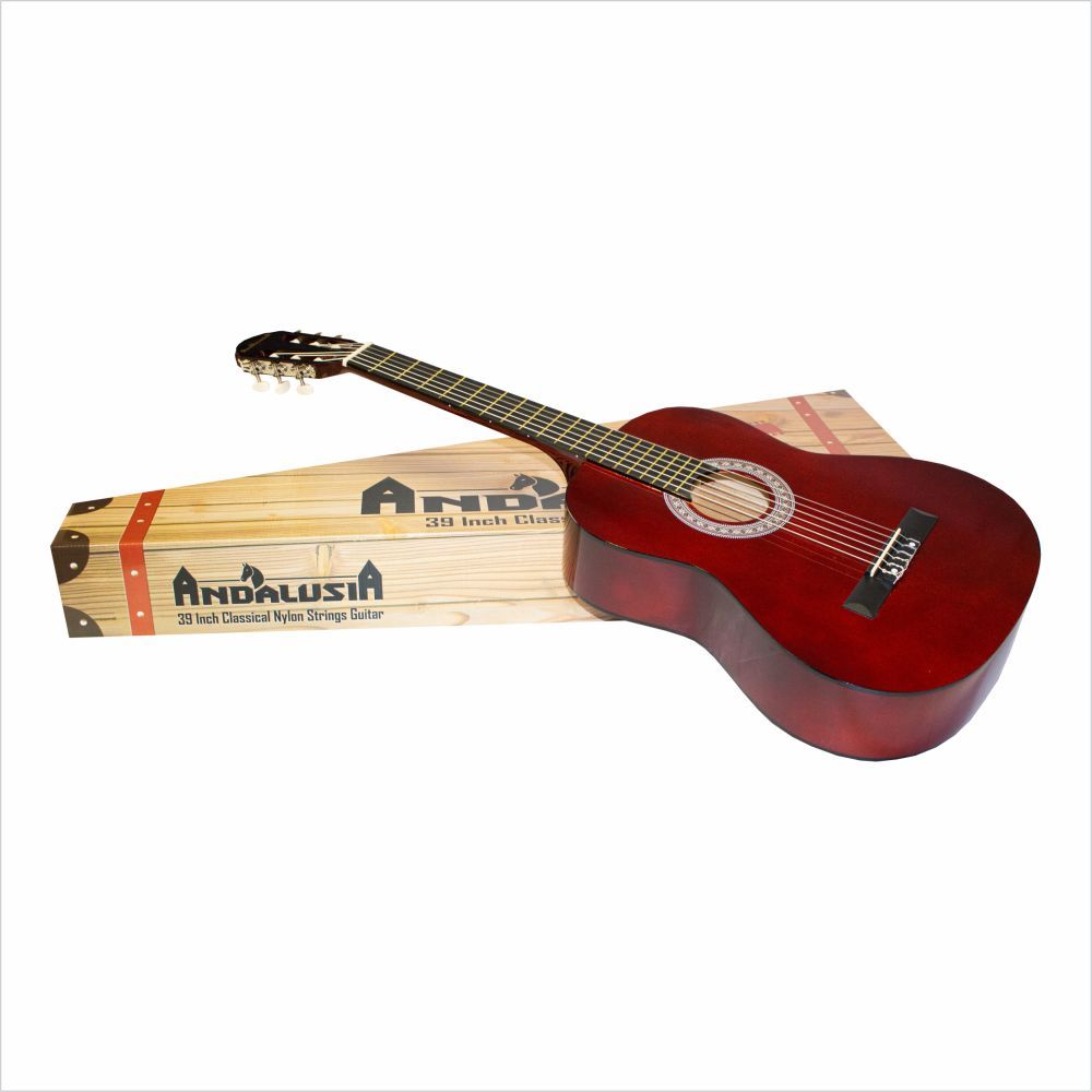 Andalusia GA-39 Classic Nylon Strings 39 Inch Red