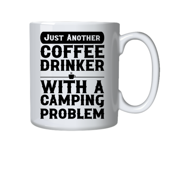 Camping Coffee Mug - Gift idea for Campers Outdoor Birthday Christmas