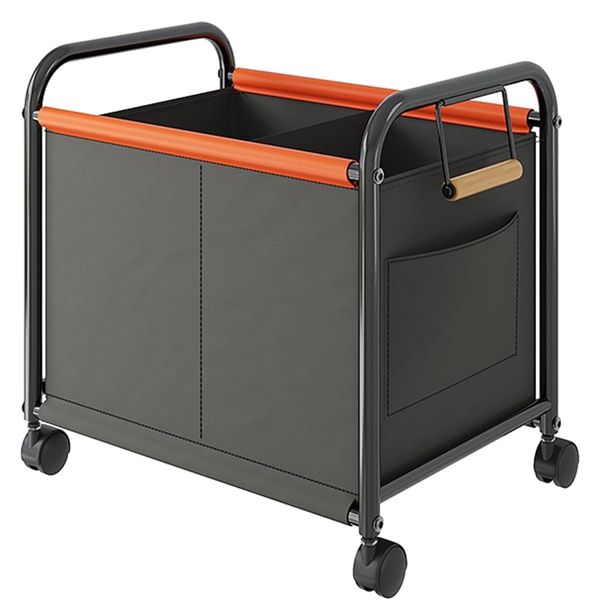 Collapsible Laundry Storage Basket With Wheels