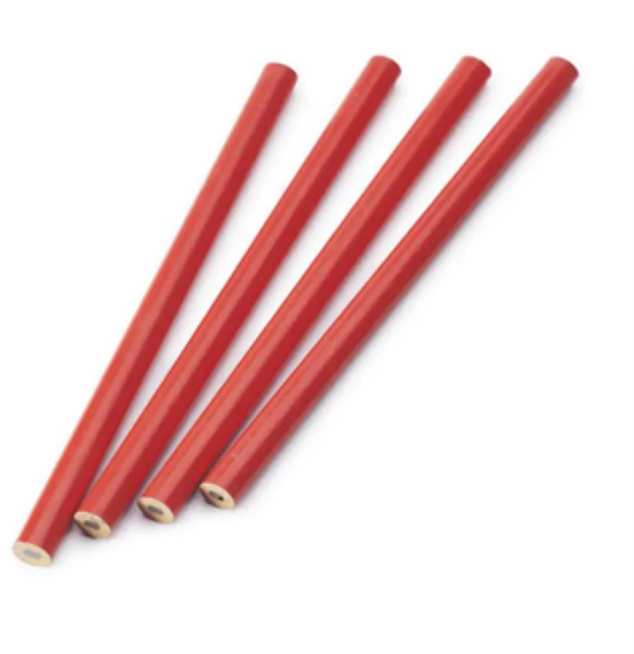 KHASA Carpenters Pencils, 4 Pieces