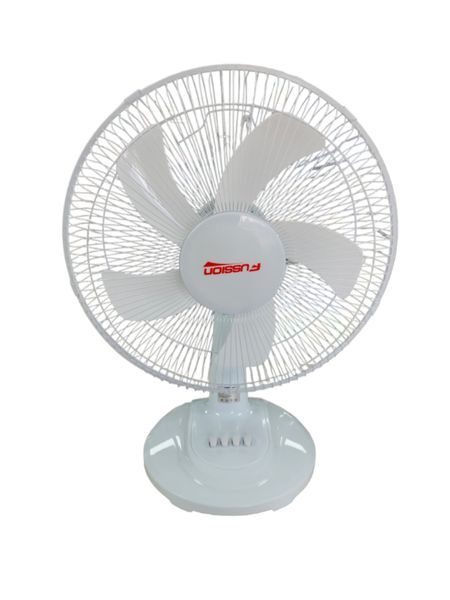 Fussion=ft62" Solar Rechargeable Table Fan