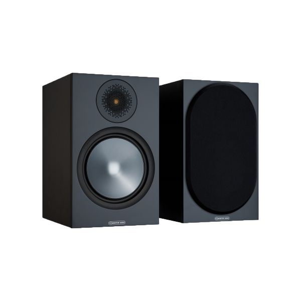 Monitor Audio Bronze 100 Bookshelf Speakers - Black (Pair)