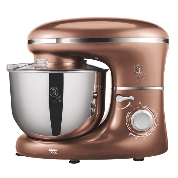 Berlinger Haus 1300W Kitchen Machine Stand Mixer - Rose Gold