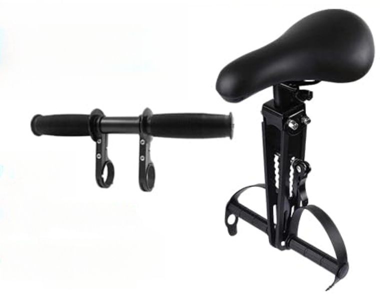 Bicycle Child Seat for Front Frame Attachment, Children's Bicycle Seat