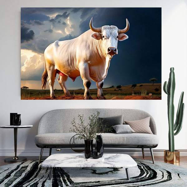 Rootedart Canvas Home Decor Wall Art - El Toro 1