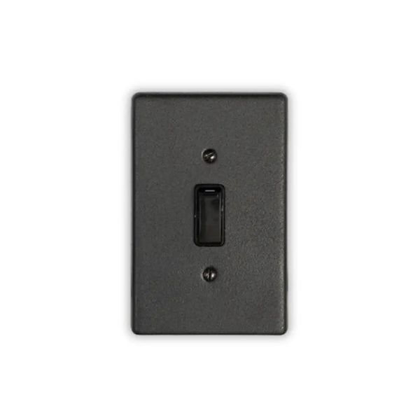 Crabtree 1 Way 1 Lever Graphite Switch