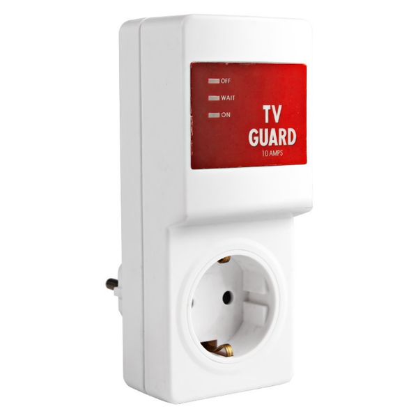 Tv Surge Protection Socket - 10a Over/Under-Voltage Protection
