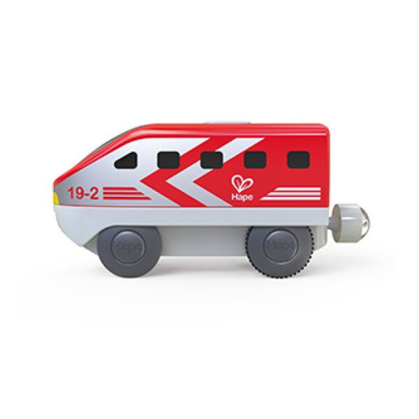 Hape Red Intercity Battery Powered image
