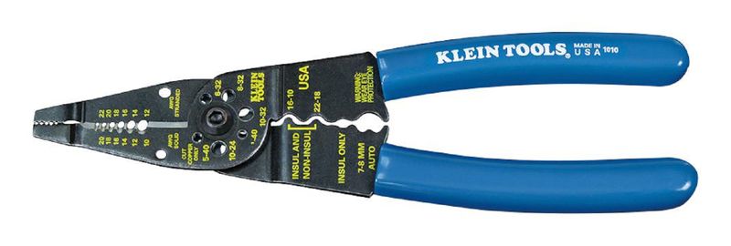 Klein Tools (1010) Crimp Tool, Insulated &amp; Non-Insulated Terminals