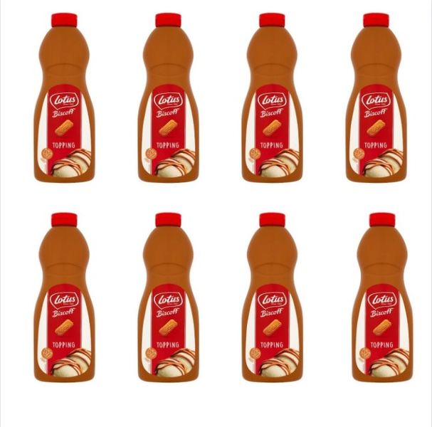Pack of 8 Lotus Biscoff Topping