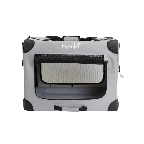 Mooki Foldable Pet Travel Carrier | Lightweight, Portable &amp; Space-Saving