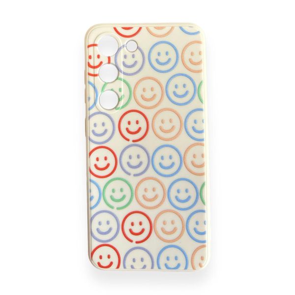 AMA Smile Pattern Silicon Case For Samsung Galaxy S21 Ultra