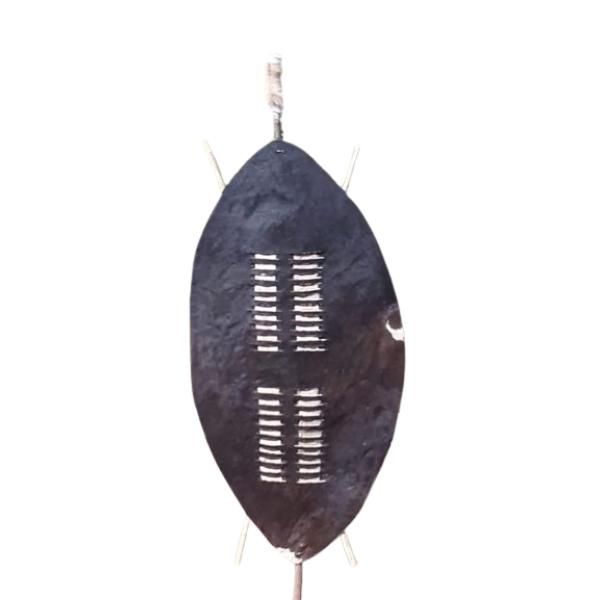 Extra Large Zulu Shield Handcrafted African Shield Standing 155cm Tall