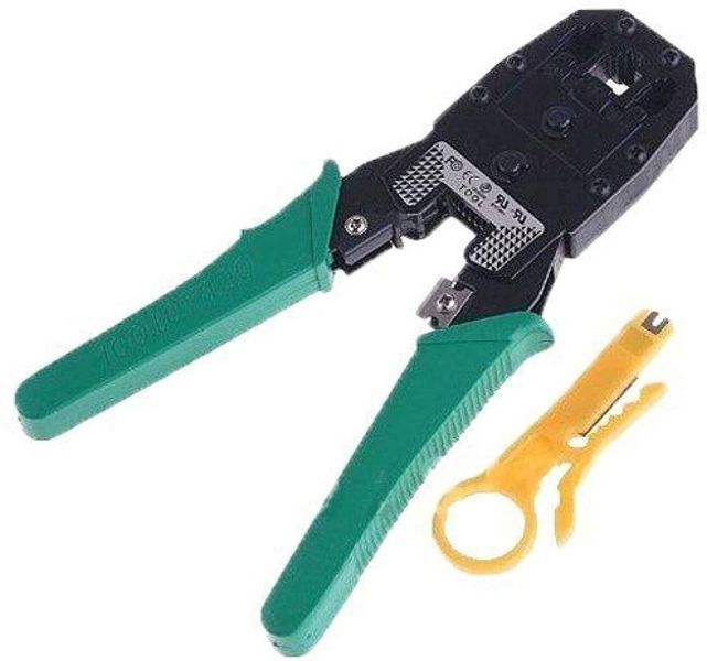 RJ45 Cable Crimping Tool 3-In-1 Heavy Duty Modular Multi Function Tool AUN