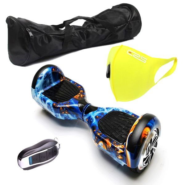 Self Balance Scooter 6.5" Hoverboard-LED-Bluetooth-Remote-Bag-Mask-Astro