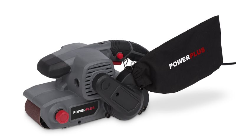 Power Plus - 1010w Palm Sander + Dust Bag - Grey
