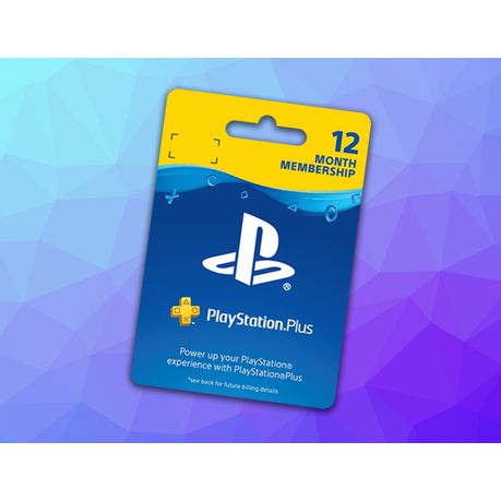 sony playstation plus 12 month subscription