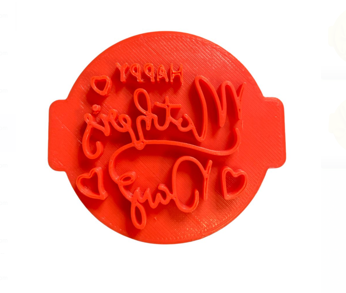 Hubbe "Happy Mothers Day" Cookie Embosser