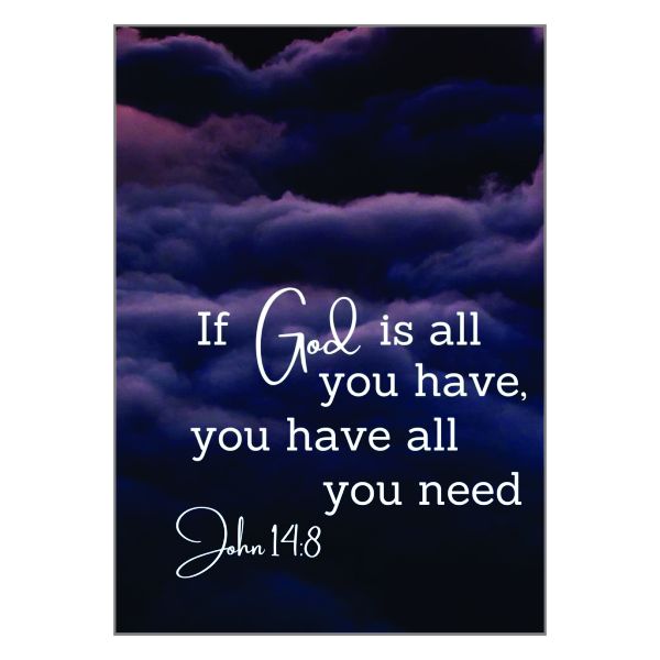 God All You Need- A1 Poster