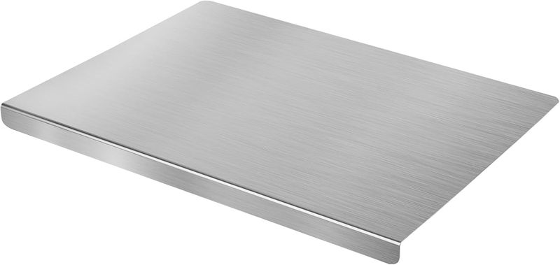 Stainless Steel Kitchen Countertop Cutting Board - Non-Stick Easy To Clean