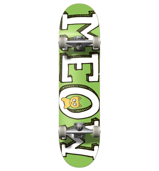 Meow Logo Complete Green 7.75" Street