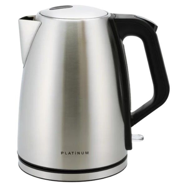 Platinum Stainless Steel Cordless Kettle 1.7L - Fast &amp; Safe Boiling
