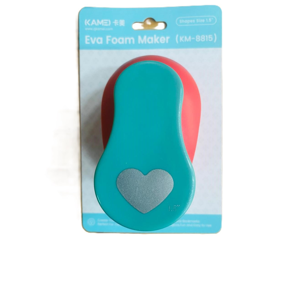 Craft Punch Heart 38mm (Assorted Colours)