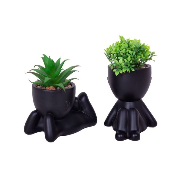 Artifical Potted Plant Set