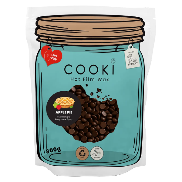 Cooki Apple Pie Hot Film Wax 800g