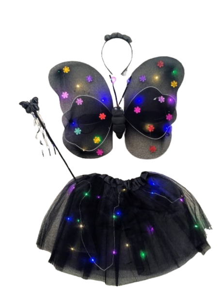 4 Piece Tutu Gift Set With Lights