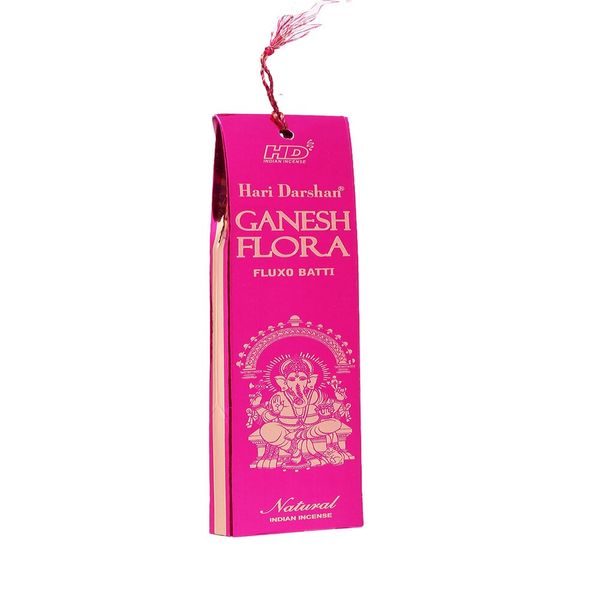 Hari Darshan Ganesh Flora Incense Sticks - 12 Pack