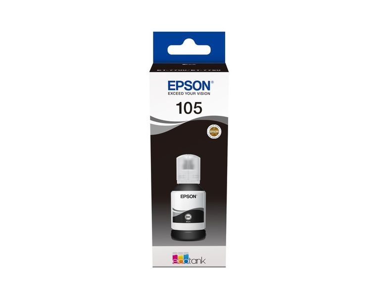 Epson L7160 - 105 EcoTank Pigment Black ink bottle