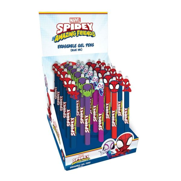 Spidey and his Amazing Friends - Erasable Gel Pens - Blue Ink (Box of 30)
