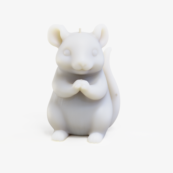 Cute Mouse Candle 14cm High