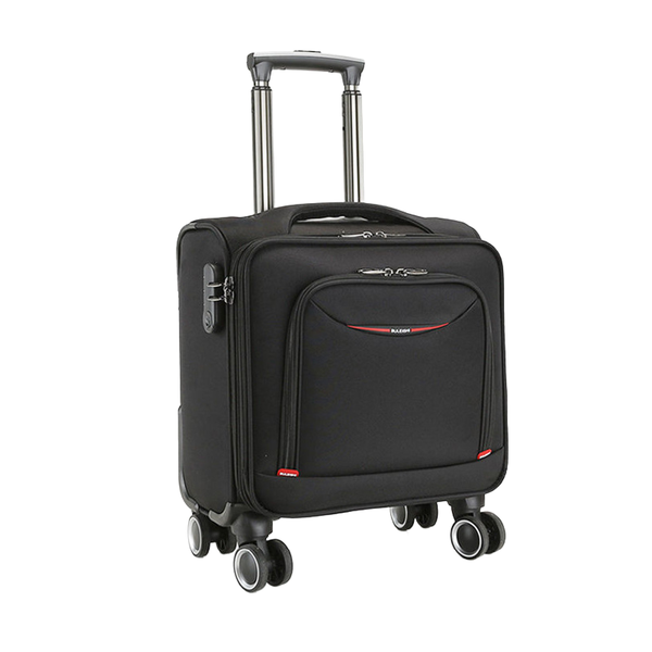Oxford Cloth Business Suitcase-Weekend Bag-Security Lock Smooth Zip -18inch