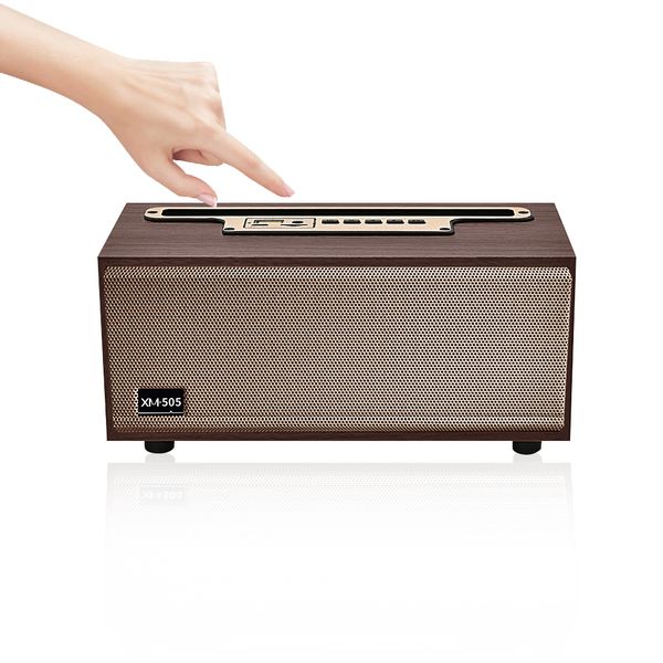 XM-505Wooden Retro Wireless Mini Bluetooth Speaker