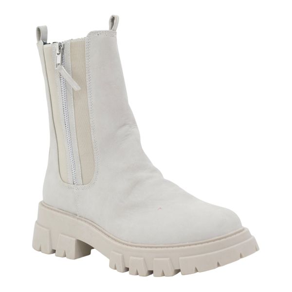 Leo Chunky Ankle Boot City Walk Chelsea Boot - Beige
