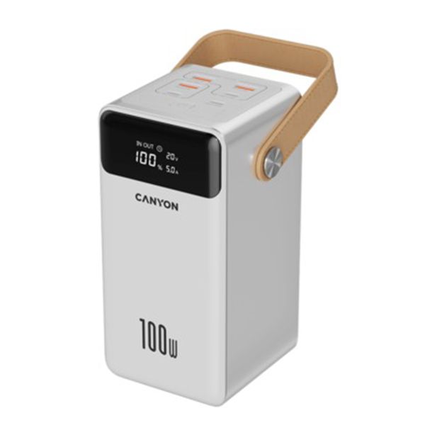 Canyon OnPower 610 60000mAh Power Bank 100W PD with 6 Ports &amp; C-to-C Cable