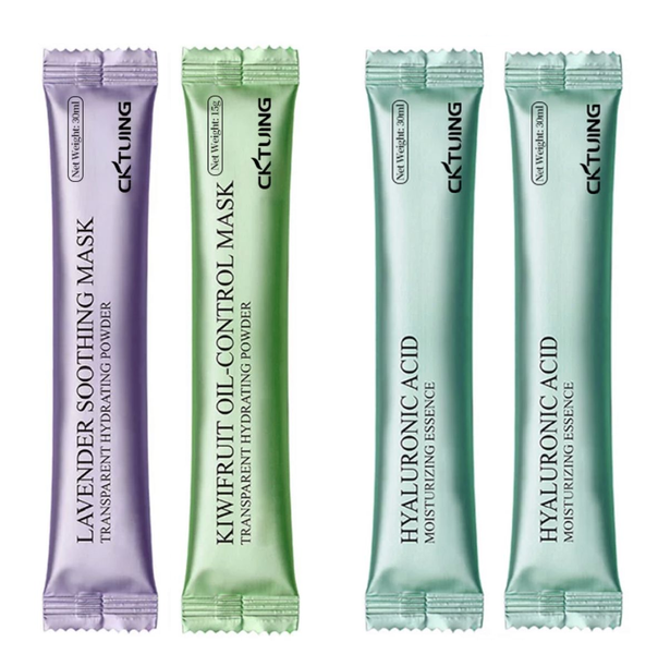 Anti-acne Soothing Oil Control Hydro Jelly Face Masks - Pack of 4