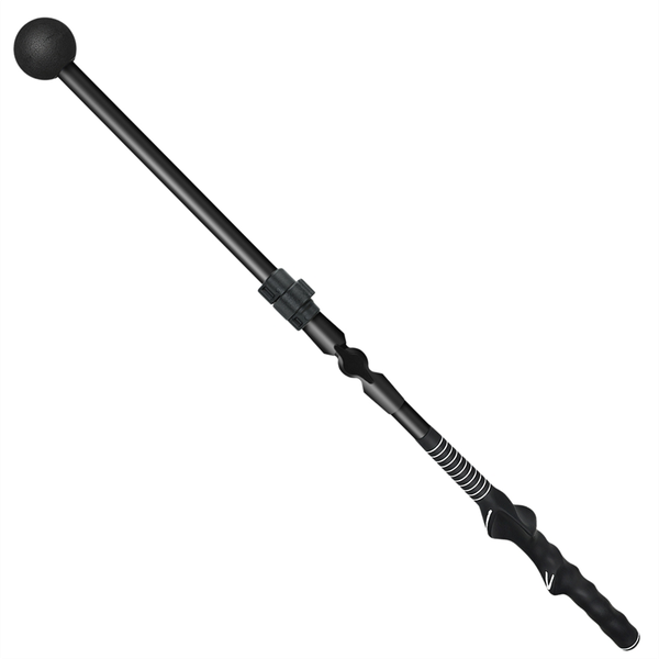 Golf Swing Trainer Exerciser Aid Adjustable Golf Training Aid Black