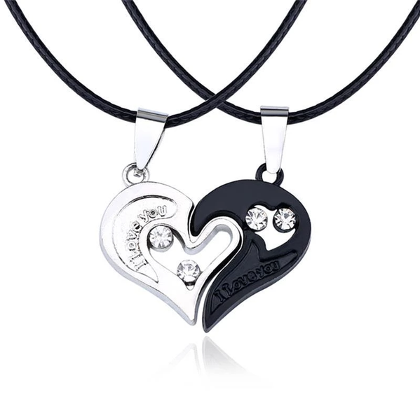 Heart 'I LOVE YOU' Couple necklaces