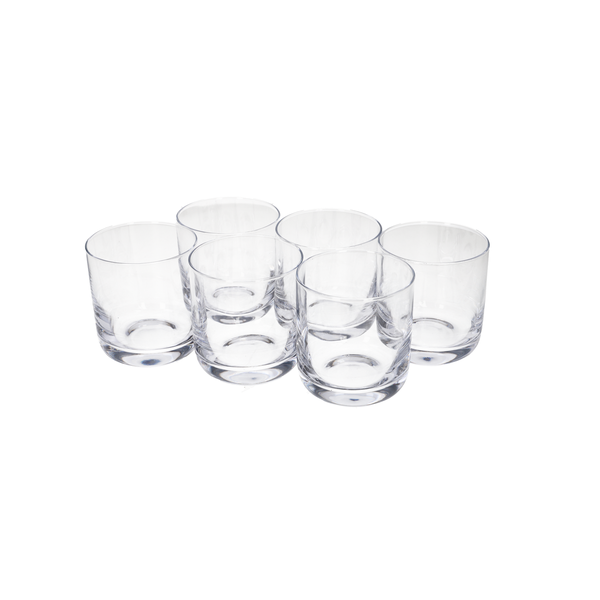 Cocktail Glasses Set - 6 Piece 310ml Clear Glass