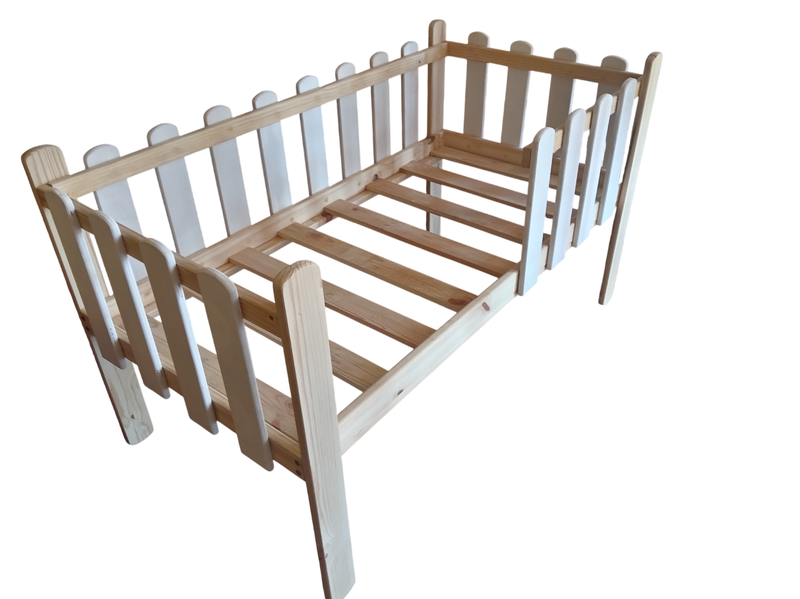 Forwood GrowSafe Solid &amp; Smart Intermediate Kids Bed with Safety Rails -