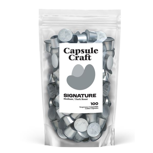 Capsule Craft - 100 x Signature Nespresso Compatible coffee capsules