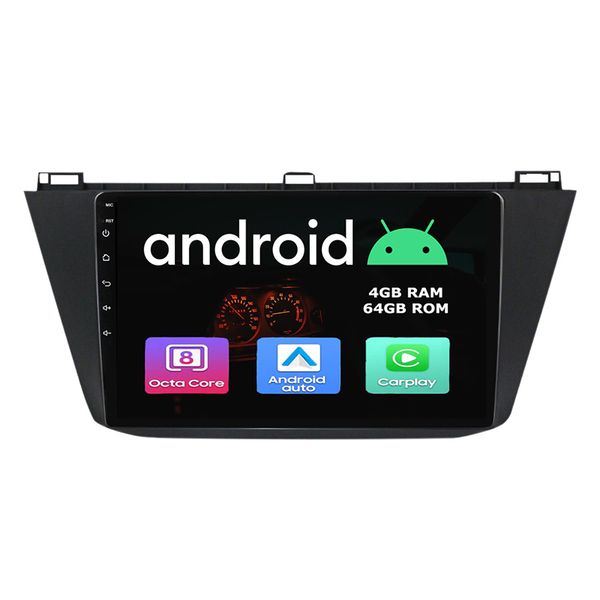 High Spec VW Tiguan 2016 to 2022 Android GPS Navigation Radio With Carplay