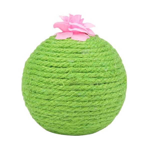 Sizal Cactus Cat Ball Toys Interactive Ball Scratcher