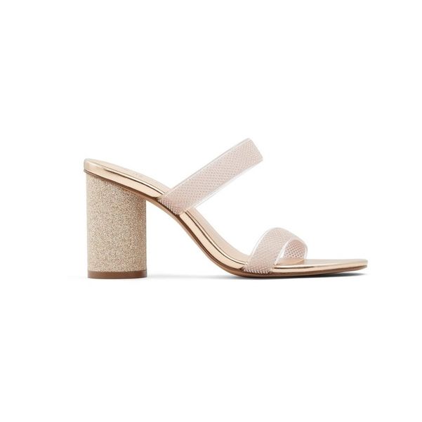 Call It Spring, Pasetti, Ladies, Rose Gold, Heeled Sandal