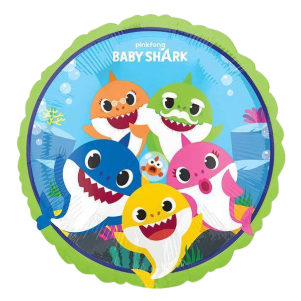 Foil Balloon Baby Shark 18 inch