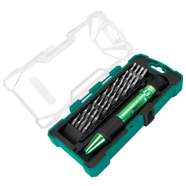 PRK SD-9608 30-Piece Aluminum Handle Precision Screwdriver Set